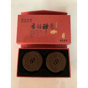 Taiwan Agarwood Incense Coil (EB) - 台湾沉香盘（2/4 小时)