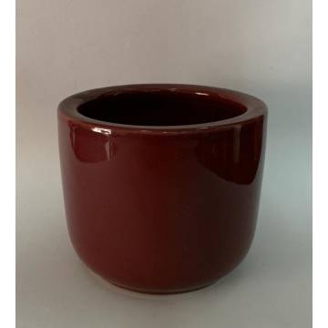 Ceramic Joss Pot (Maroon) - 香炉 (红)