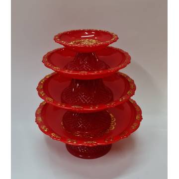 Offering Plate with Stand- 供盘	(脚）